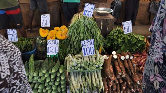 Skyrocketed vegetable prices...