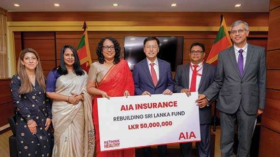 AIA Group Chief Executive and President Lee Yuan Siong pledges continued support to Sri Lanka during recent visit
