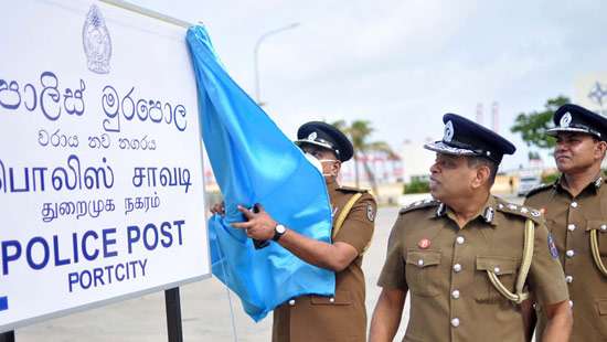 Police post at Port City opened