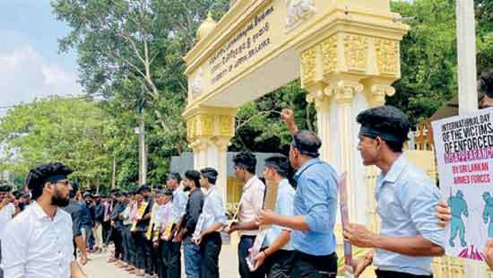 Jaffna University Students Protest