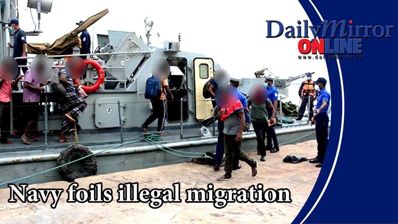 Navy foils illegal migration