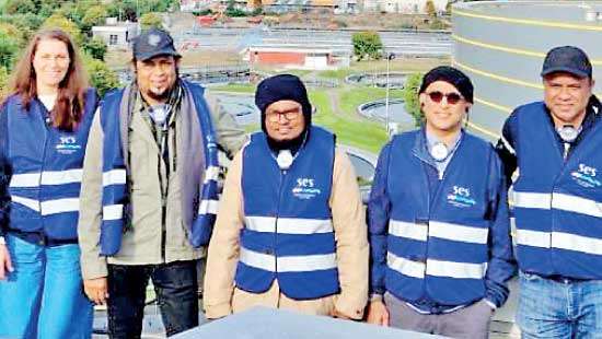 Sri Lankan delegation completes technical visit to Germany on sewage sludge mgt.