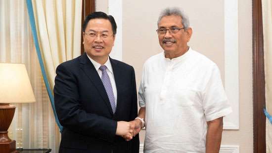 China invites Gota to visit at a mutual convenient time