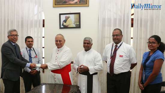 Fairfirst Insurance Meets Cardinal Malcolm Ranjith To Offer Aid