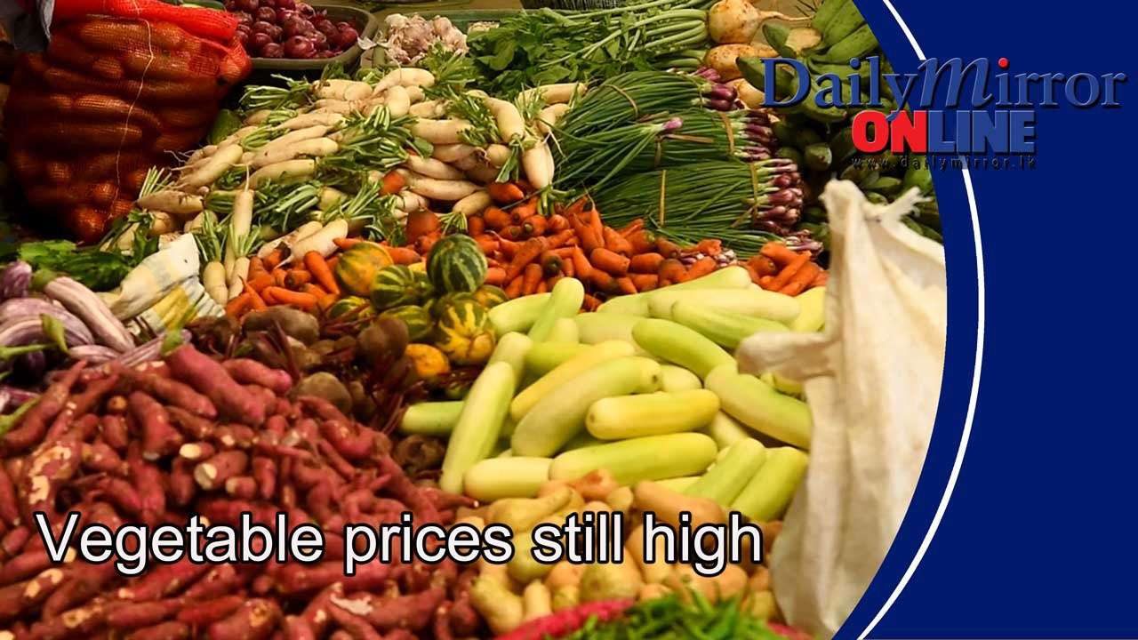 Vegetable prices still high