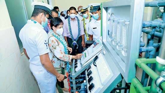 Perera and Sons donates reverse osmosis plant to Trincomalee District Base Hospital