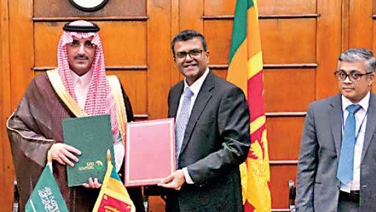 Govt. inks debt restructuring deal with Saudi Fund for Development