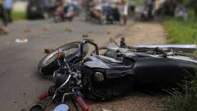 Two killed in motorcycle-bus collision
