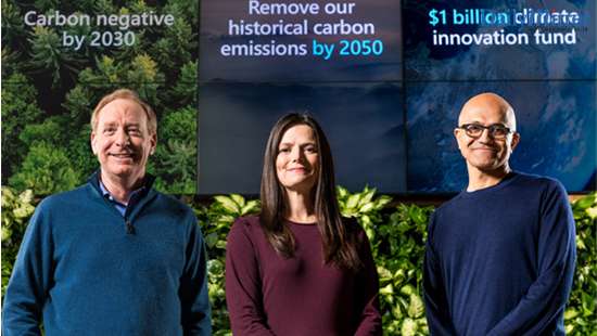 Microsoft will be carbon negative by 2030