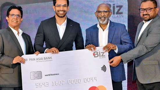 Pan Asia Bank launches BizClass Credit Card with Mastercard International