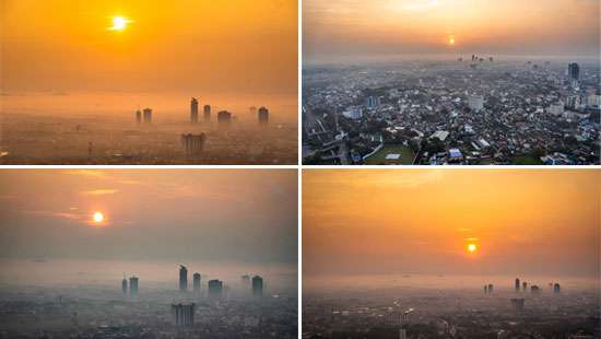 Dawn at Colombo Lotus Tower