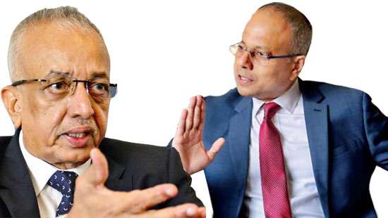 Malik-Sagala in heated argument