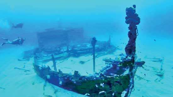 Maritime wrecks in Lankan waters  Forgotten underwater heritage yet to be explored