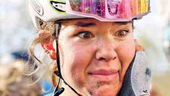 Teenager holds off champ to win first pro cycling