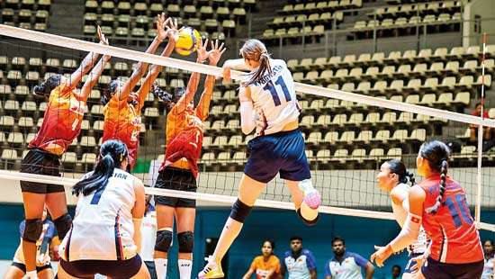 Sri Lanka Stuns Kyrgyzstan 3–0 in CAVA Women’s U19 Volleyball Championships