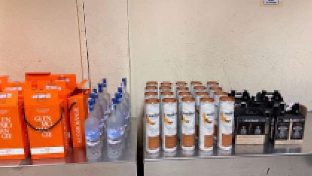Businessman nabbed with 75 liquor bottles at BIA
