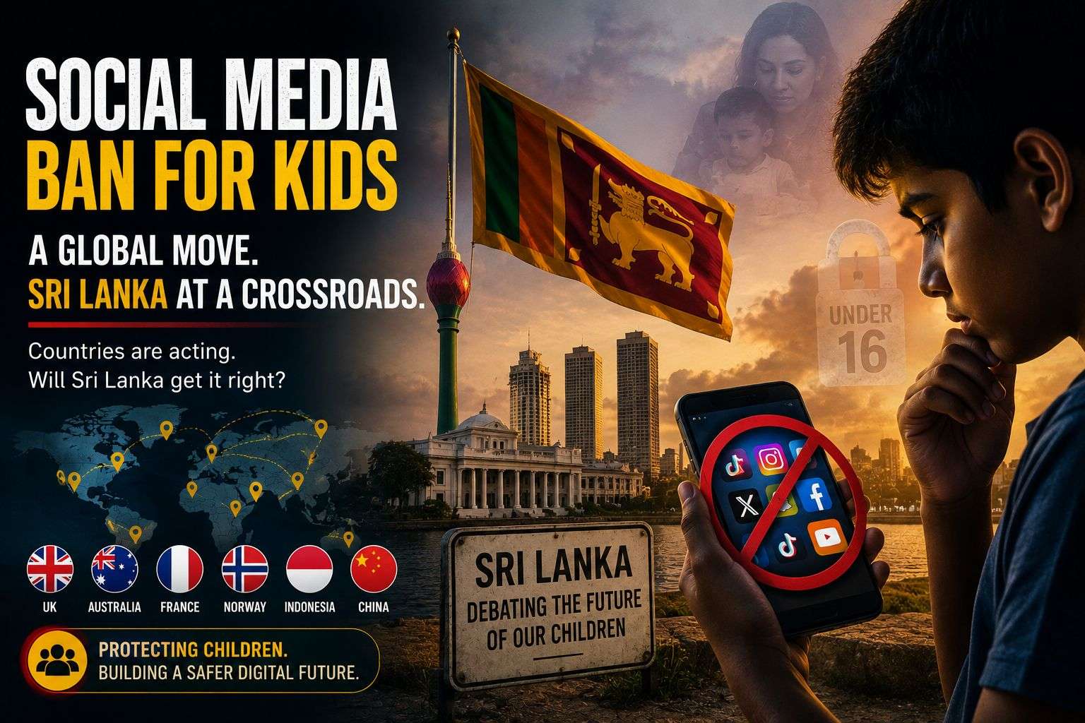 Should Children Be Banned from Social Media? A Global Shift That Is Now Sri Lanka’s Question Too