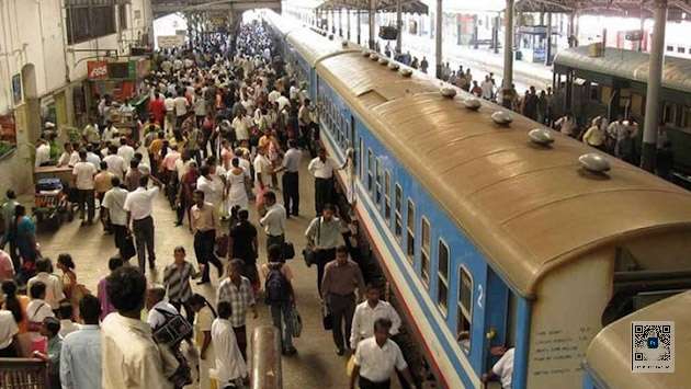 Train services arranged for people to return to Colombo after long weekend