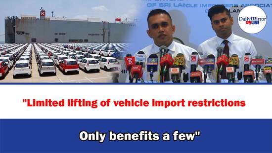 ’’Limited lifting of vehicle import restrictions Only benefits a few’’