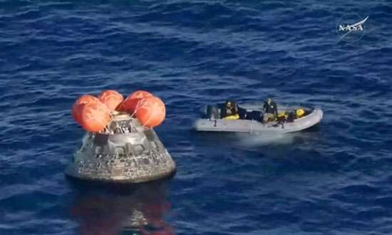 NASA’s Artemis II crew splashes down after history-making moon mission