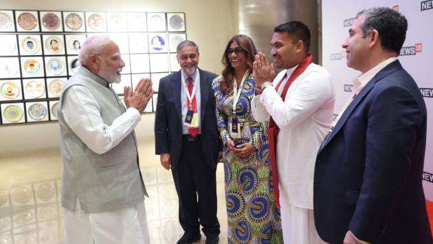 Namal meets Modi