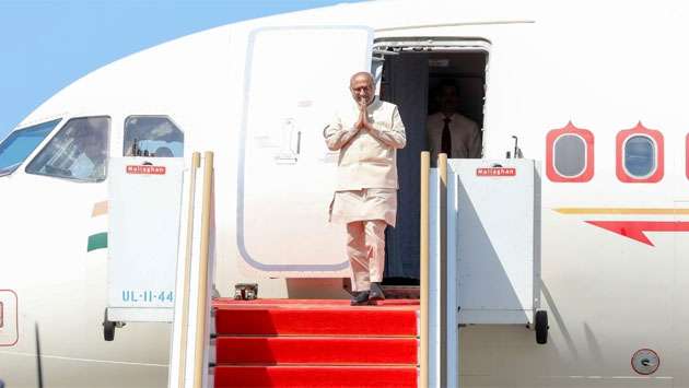Indian Vice-President arrives on two-day official visit