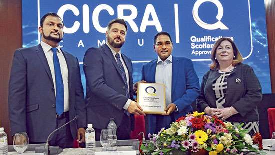CICRA Campus launches Qualification Scotland programmes in Sri Lanka