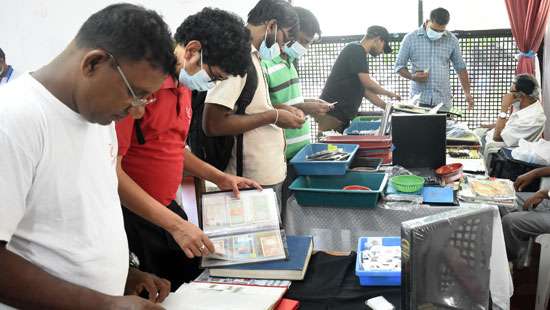 Stamps, coins exhibition at Public Library