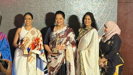 Kasturi Chellaraja honoured as Sri Lankan Iconic Woman 2025