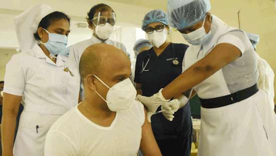 Booster shot for staffers at LRH