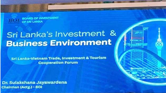 Sri Lanka invites Vietnamese investors, unveils 30 projects
