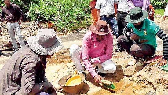 Samangala pre-historic graveyard indicates well-developed culture