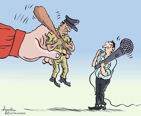 Cartoon of the Day 30-12-2025: Silencing the Question