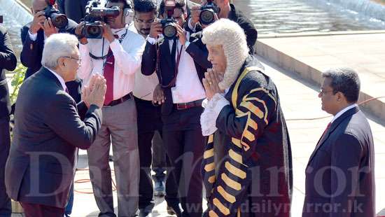 President’s maiden visit to Parliament