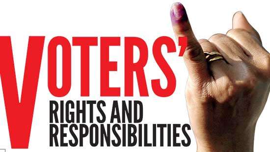 Voters’ rights and responsibilities