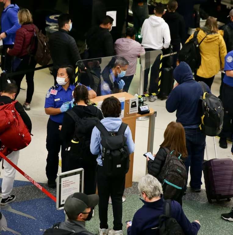 U.S. screens record 2.95 million airline passengers in a day