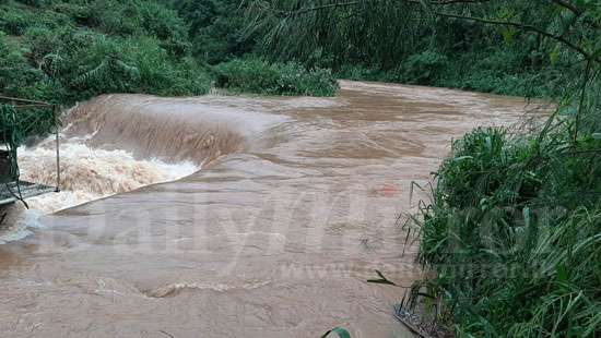 Water levels of Kelani Ganga, Kalu Ganga and Gin Ganga rising