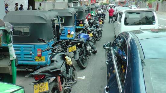 Queues for fuel again...