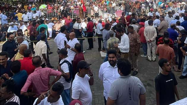 Power cut hits Joint Opposition rally