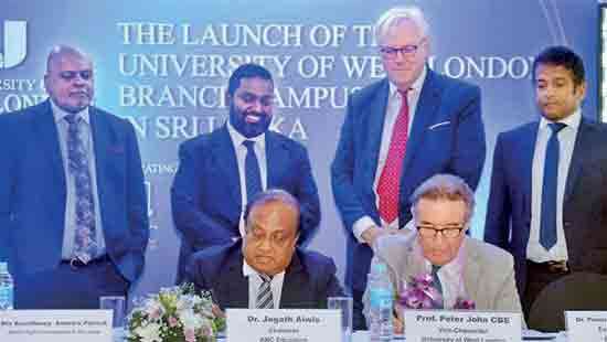 University of West London opens first UK branch campus in Sri Lanka
