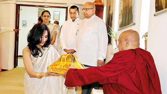 Foundation stone laid for stupa at the Birmingham Buddhist Temple