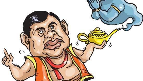 Basil will present a budget similar to one created with Alladin’s lamp: S.M. Chandrasena