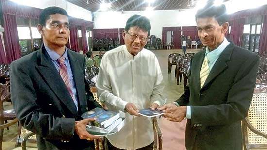 Two novels by  Dr. Harsha Perera launched