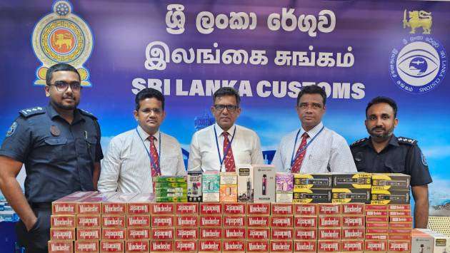 Passenger held at BIA with Rs. 553,000 worth cigarettes, e-cigs