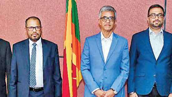 CEAT team with EDB Chairman discusses trade expansion opportunities in Sri Lanka