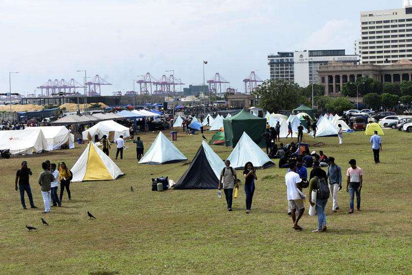 Watchful visiting Galle Face, Protest site due to rising crimes: Police urge public