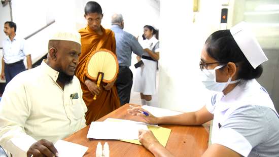 Special eye clinic for religious leaders