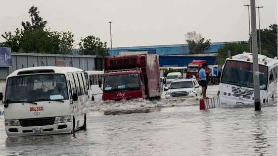 Rain in Dubai