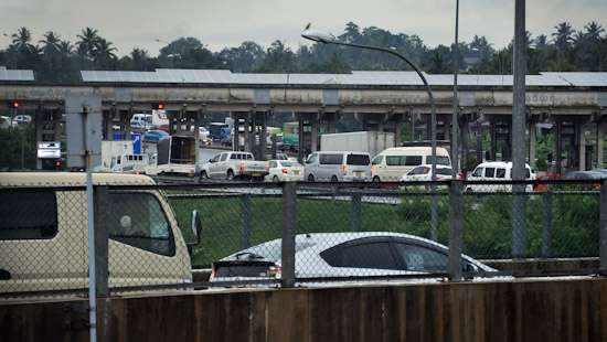 Traffic congestion at Southern Expressway