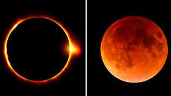 Two eclipses in October